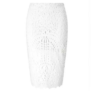 Lipsy London Lace Skirt Pencil Skirt Size US 4